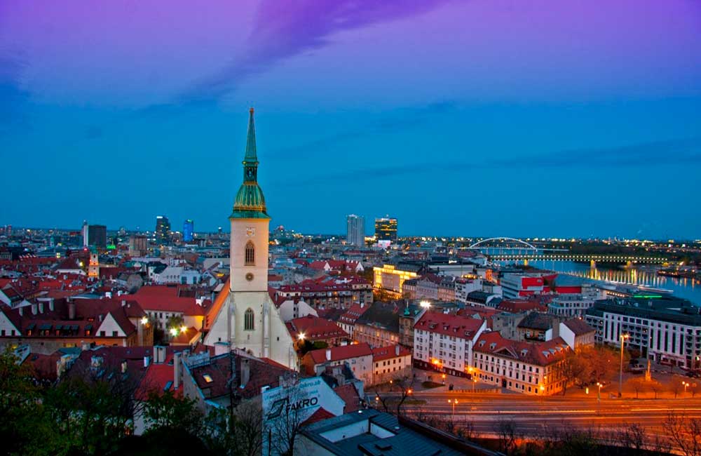 Список самых густонаселенных городов Словакии